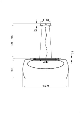 Подвесной светильник Maytoni Solen MOD073PL-L16B3K - фото