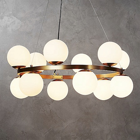 Подвесная Люстра Bubbles Bulbs Ceci Thompson Imperiumloft 102007-26 - фото