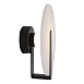 Светильник настенный ST-Luce черный/алебастр LED 1*5W 3000K SL1195.401.01 - фото