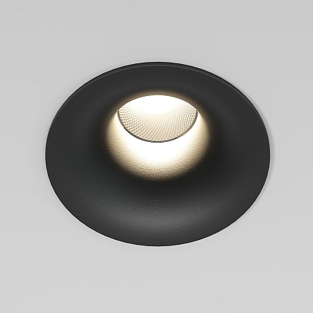 Светильник встраиваемый светодиодный Bliss 15W 4000K черный 25070/LED Elektrostandard - фото