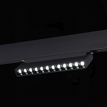 Магнитный трековый светильник SMART Черный LED 1*12W 2700K-6500K 1 080Lm Ra90 36° IP20 ST372.406.12 - фото