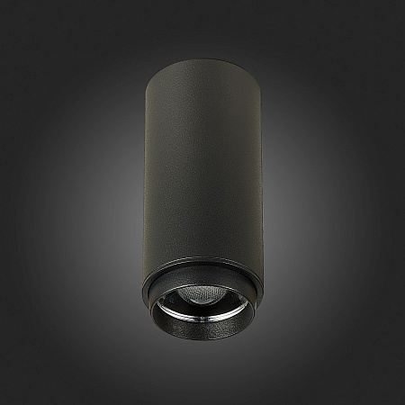 Светильник потолочный Zoom Черный LED 1*10W 4000K 1 000Lm Ra>80 15-60° IP20 D59xH130 17 ST600.442.10 - фото