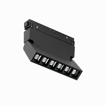 Магнитный трековый светильник Черный LED 1*6W 4000K 532Lm Ra>80 36° IP20 L120xW22xH108 ST364.446.06 - фото