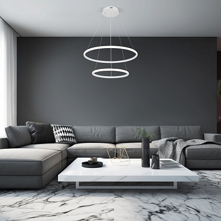 Подвесной светильник Eurosvet 90264/2 белый - фото