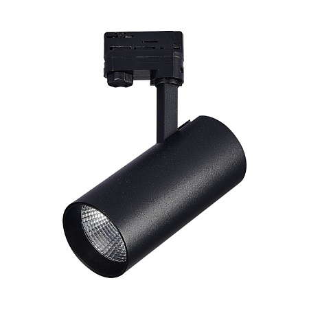 Св-к трек. Черный LED 1*40W 4000K 3 200Lm Ra>90 38° IP20 L190xW85xH265 165-265V ST661.446.40 - фото