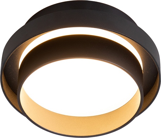 Светильник встраиваемый Feron DL508 потолочный GX53 черный - фото