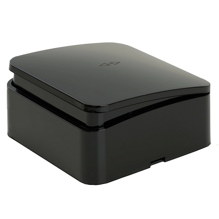 Переключатель открытой установки 1-клавишный, STEKKER, 250В, 10А, IP20, серия София, черный, MSW10-12-02 - фото