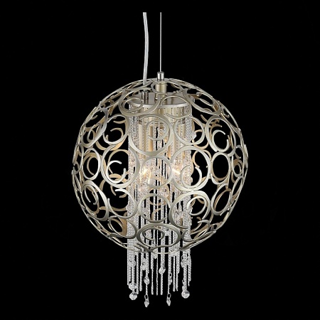 Люстра подвесная ST-Luce Шампань/Шампань, Прозрачный E14 2*40W SL1101.203.02 - фото