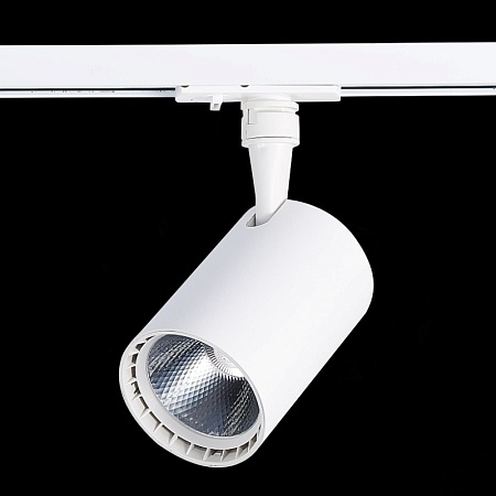 Св-к трек. Белый LED 1*15W 3000K 1 350Lm Ra≥90 36° IP20 L118xW78xH174 100-240V ST351.536.15.36 - фото