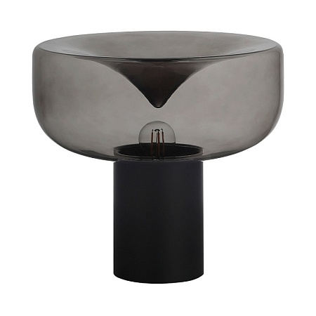 Прикроватная лампа ST-Luce Черный/Дымчатый E27 1*40W SL6014.404.01 - фото