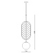 Подвесной Светильник Leaf C Голубой Imperiumloft 178142-26 - фото