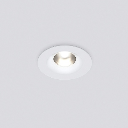 Встраиваемый точечный светильник 35126/U белый Elektrostandard - фото