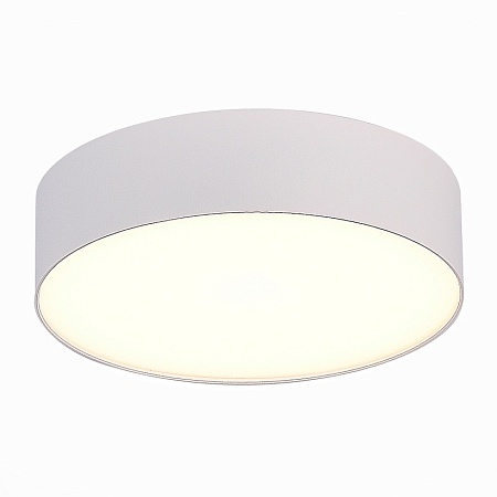 Светильник потолочный Белый LED 1*27W 3000K 2 340Lm Ra>85 120° IP20 D220xH55 185-265V ST606.532.27 - фото