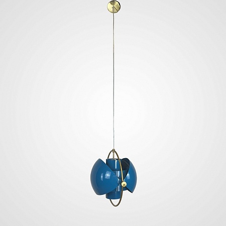 Люстра Louis Weisdorff Multi-Lite Pendant Blue Imperiumloft 123427-22 - фото