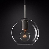 Подвесной Светильник Rh Utilitaire Globe Pendant Black Imperiumloft 123651-22