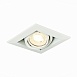 Св-к встр. Черный, Белый GU10 1*50W IP20 L126xW126xH70 220V Без ламп ST250.558.01 - фото