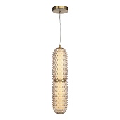 Светильник подвесной ST-Luce латунь/Шампань LED 1*22W 4000K SL6144.303.01