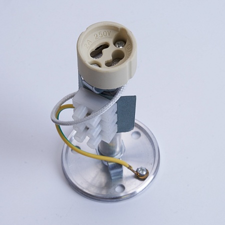 Светильник потолочный Feron ML181 MR16 35W 230V, черный, золото - фото