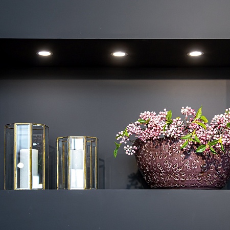 Светильник встраиваемый Feron DL3301 потолочный MR16 G5.3 черный - фото