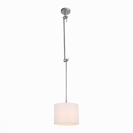 Светильник потолочный ST-Luce Хром/Белый E27 1*60W (из 2-х коробок) SL460.102.01 - фото