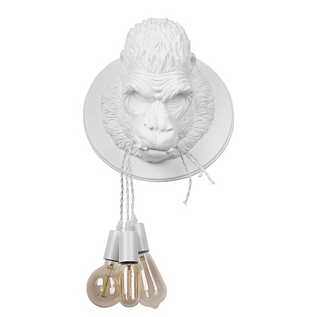 10178 White Настенный светильник LOFT IT Gorilla - фото