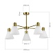 Светильник потолочный Латунь/Белый E27 5*60W SLE1561-302-05 - фото