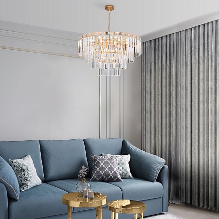 Подвесной светильник Eurosvet 10130/10 золото - фото