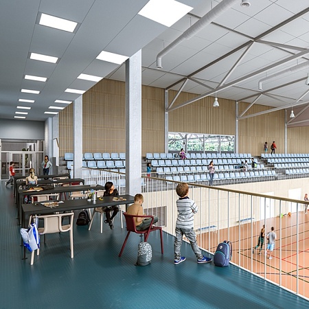 Универсальная светодиодная панель MASTER ДВО 36W-5000К-595х595х40-опал IP40 KZS - фото