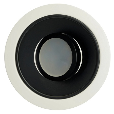 Светильник встраиваемый Feron DL3113 потолочный MR16 G5.3 белый + черный - фото