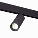 Магнитный трековый светильник Черный LED 1*18W 3000K 1 530Lm Ra>90 36° IP20 L-xW60xH148 ST365.436.18 - фото
