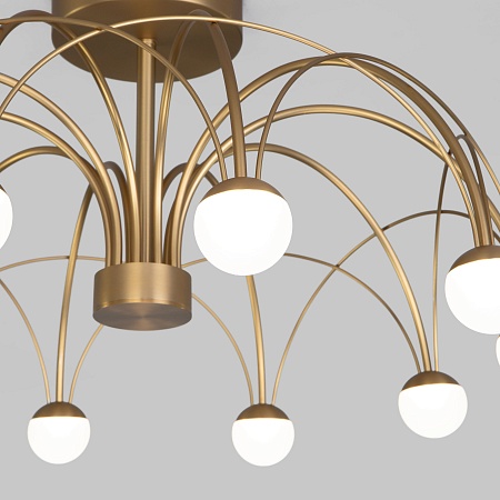 Потолочный светильник Eurosvet 90031/10 LED золото - фото