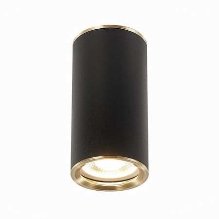 Светильник потолочный Черный GU10 1*50W D54xH105 220V Без ламп ST111.437.01 - фото
