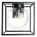 Светильник садово-парковый Feron PL711 на стену вниз  60W E27 230V, черный - фото