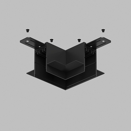 TR2112-BK Угол потолок-потолок встраиваемый под ГКЛ SMART, черный - фото