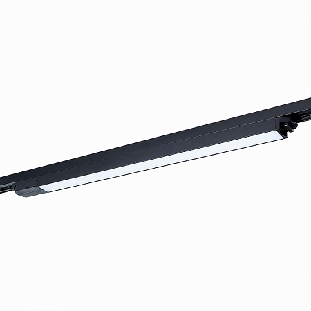Св-к трек. Черный LED 1*24W 4000K 2 450Lm Ra>98 120 IP20 L600xW34xH33 180-240V ST366.448.24 - фото