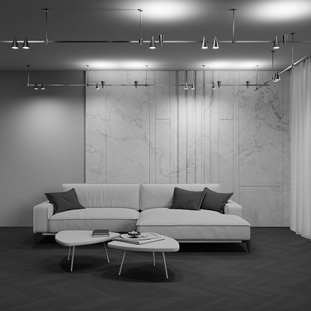 Трековый светильник Technical TR146-1-5W4K-PT - фото