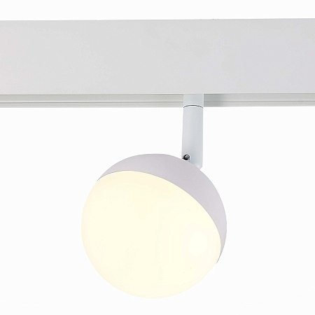 Магнитный трековый светильник Белый LED 1*7W 3000K 520Lm Ra>80 120° IP20 L120xW90xH192 ST358.536.07 - фото