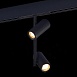Магнитный трековый светильник Черный LED 1*16W 4000K 1 200Lm Ra>90 36° IP20 D45xH240 48 ST808.446.16 - фото