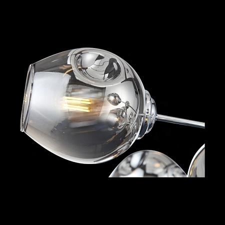 Светильник подвесной ST-Luce Хром/Дымчатый E14 12*40W SL1500.103.12 - фото