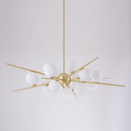 Люстра Cherry Bomb 16 Balls Gold Imperiumloft 148018-22 - фото