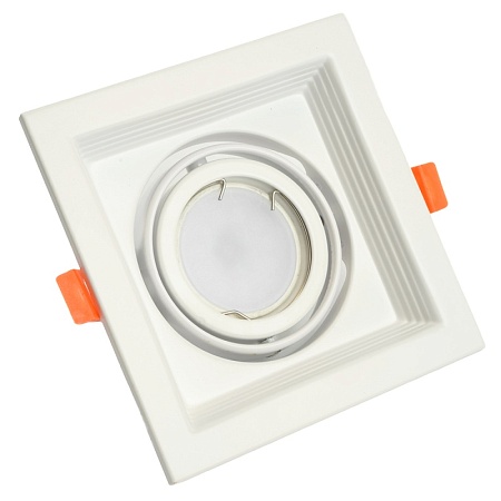 Светильник встраиваемый Feron DLT201 потолочный MR16 G5.3 белый - фото