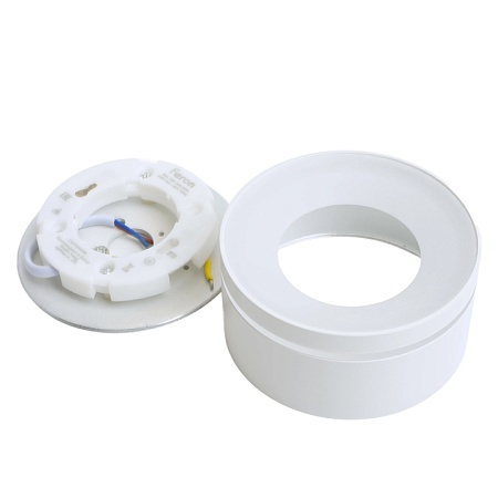 Светильник потолочный Feron HL457 12W, 230V, GX53, белый - фото