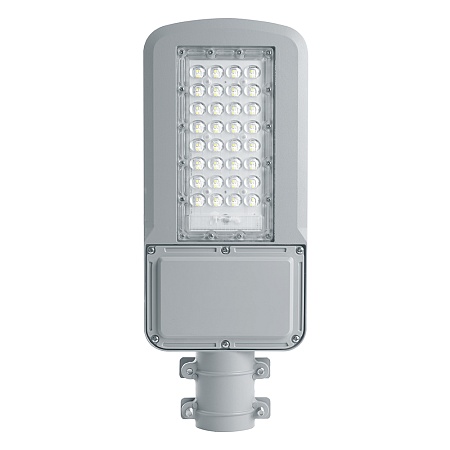 Светодиодный уличный консольный светильник Feron SP3040 100W 5000K 230V, серый - фото