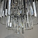 Люстра Rh 1920S Odeon Clear Glass Fringe 3-Tier Chandelier Chrome Imperiumloft 228791-22 - фото