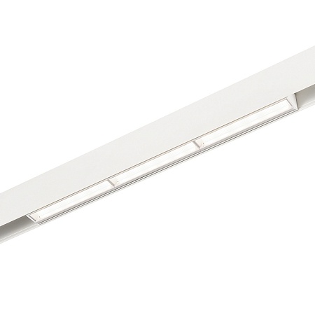 Магнитный трековый светильник Белый LED 1*18W 4000K 1 400Lm Ra>90 120° IP20 L330xW22xH4 ST804.546.18 - фото
