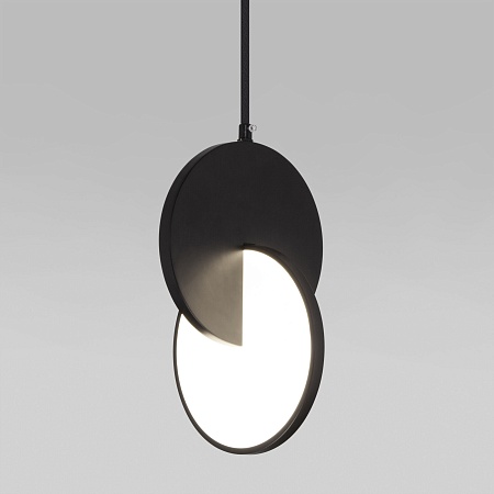 Подвесной светильник Eurosvet 50225/1 LED черный - фото