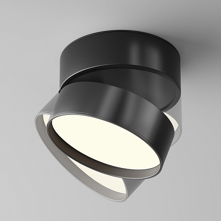Потолочный светильник Technical Onda C024CL-18W4K-B-1 - фото