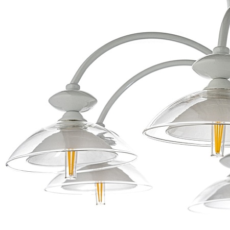 Потолочная люстра Arti Lampadari Noventa E 1.1.7 W - фото