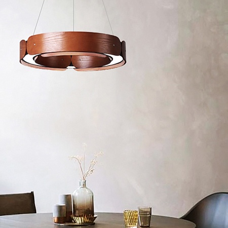 Подвесной Кольцевой Светильник Range 1 D55 Light Wood Imperiumloft 195537-26 - фото