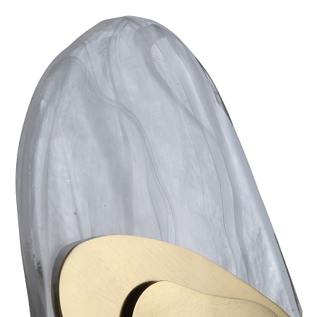 Светильник настенный ST-Luce Латунь/Прозрачно-белый LED 1*7W 4000K SL6123.301.01 - фото